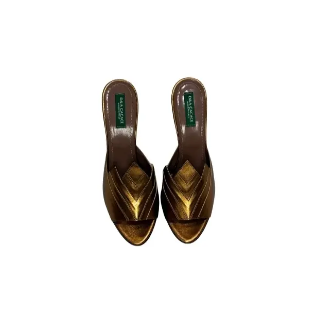 D&A CACACE Gold-Bronze Heel